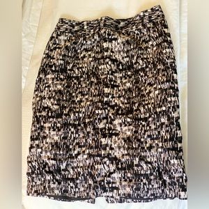 Banana Republic - Pencil Skirt - Black/White - Size 0